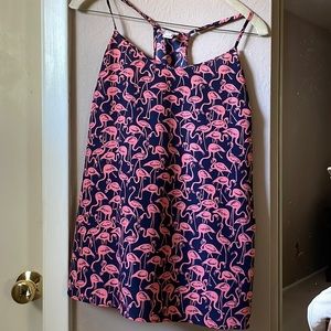 Flamingo Tank Top Blouse